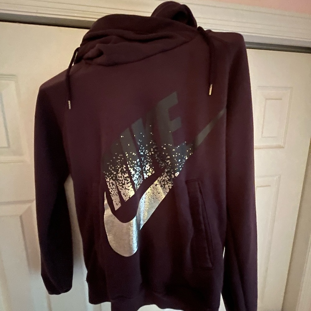 Nike funnel neck hoodie